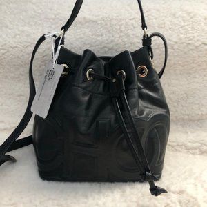 Jimmy Choo Juno Leather Bucket Bag